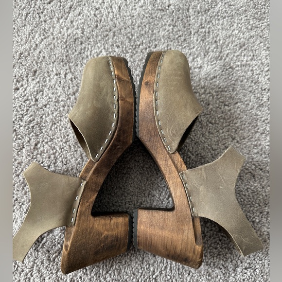 Swedish Clogs Highwood Taupe Clogs in brown base - Lotta from Stockholm - Picture 4 of 11